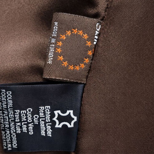 Men's leather coat Kastoria XXL like new, brown