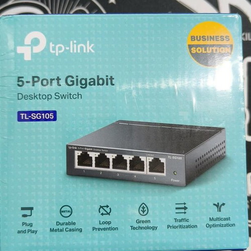 TP Link 5-Port Gigabit Desktop Switch TL-SG105 new