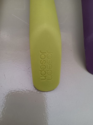 Kitchen spoon set used with imperfections