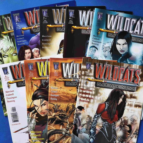 Wildcats Nemesis 1-9 complete set like new 2005-2006