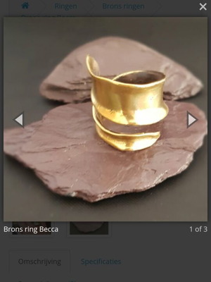 Bronze ring, adjustable size, handmade details