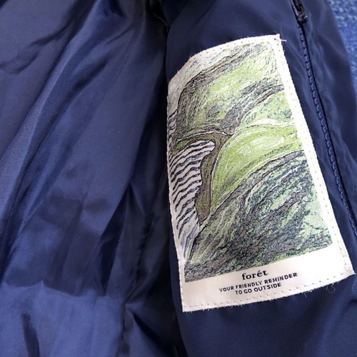 Foret Taiga Jacket men's winter used, size L, blue