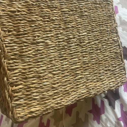 Wicker baskets set of 2, like new