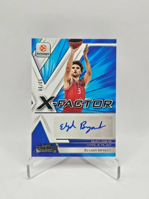 Panini Contenders Euroleague Elijah Bryant X-FACTOR αυτόγραφο κάρτα σαν καινούργιο