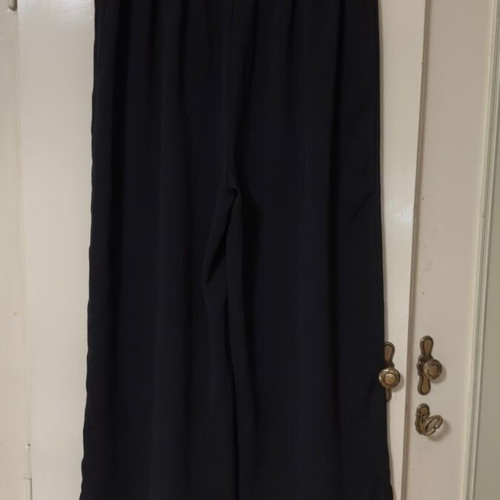 Bershka zip culottes black like new, size M