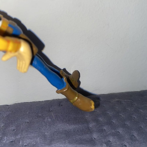 Woody Sheriff collectible figure used, hard plastic