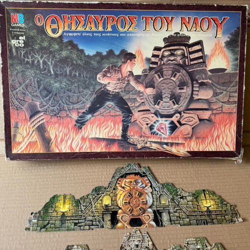 El Greco The Treasure of the Temple board game used