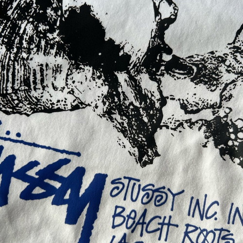 Stussy Shells Tee Medium new, white