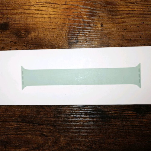Apple Watch silicone fitted band new, pistachio, 44mm, size 12