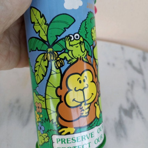 Vintage children's piggy bank like new with environmental message