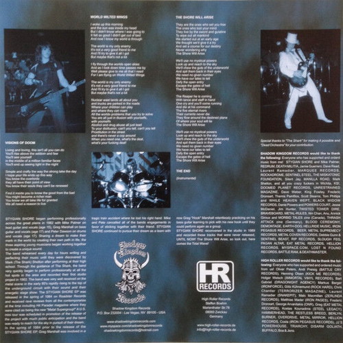 Stygian Shore The Shore Will Arise CD used, metal