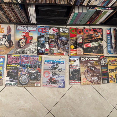 Classic Bike & The Classic Motorcycle magazines used bundle 54 & 33 issues