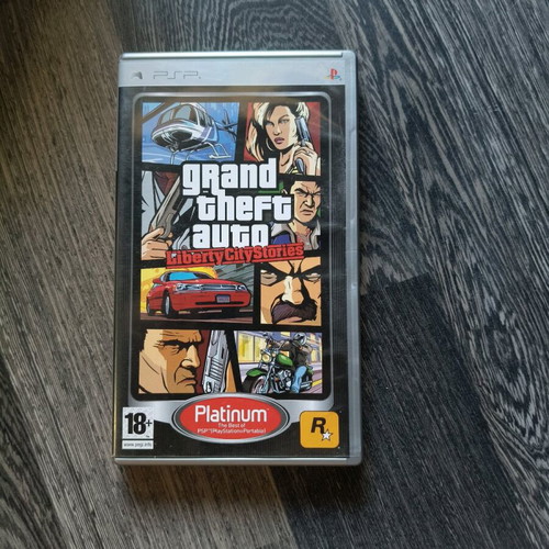 Grand Theft Auto Liberty City Stories Platinum PSP used