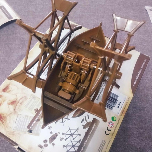 Miniland Leonardo da Vinci Oar Ship like new