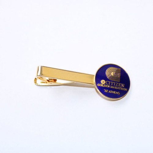 Golden Marathon 0f Athens 1982 IAAF tie clip used, Citizen sponsor