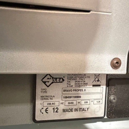 Silca Bravo Professional key cutting machine used for simple keys