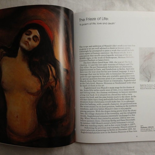 Munch Ulrich Bischoff art book like new, English