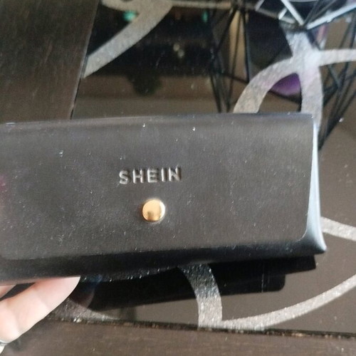 Shein asymmetrical sunglasses like new, beige