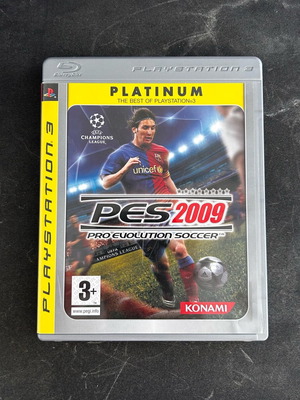 PES 2009 Messi PS3 Game complete like new