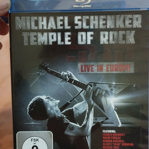 Michael Schenker's Temple of Doom Blu-ray like new, metal live in Europe