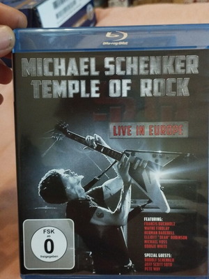 Michael Schenker's Temple of Doom Blu-ray like new, metal live in Europe