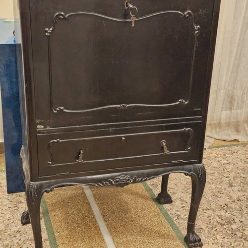 Vintage furniture with built-in record player 1920 used
