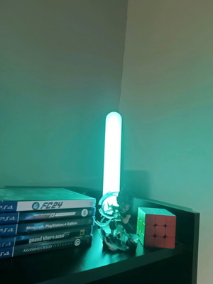 RGB lamp new with USB and remote control