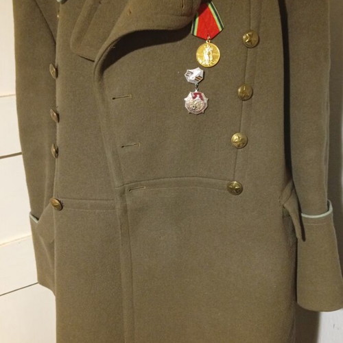 Soviet greatcoat used, collectible