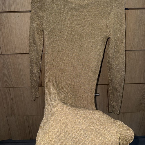 Gold Beach Dress Oh Polly new, size S