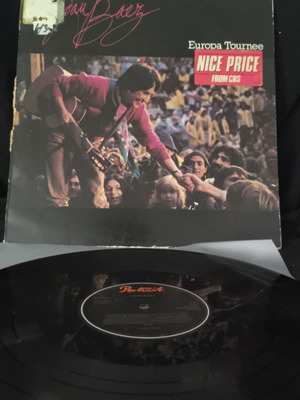 Joan Baez Europa Tournee vinyl used, set of 2