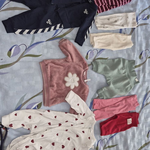 Baby girl clothes like new from 1 month