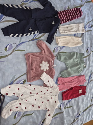 Baby girl clothes like new from 1 month