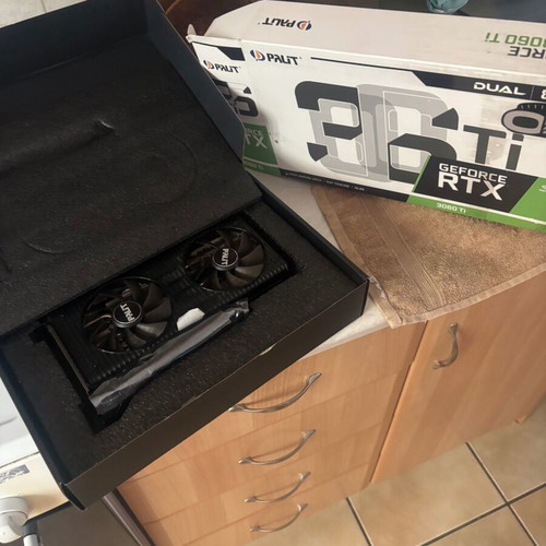 Geforce RTX 3060 Ti Palit 8GB graphics card used
