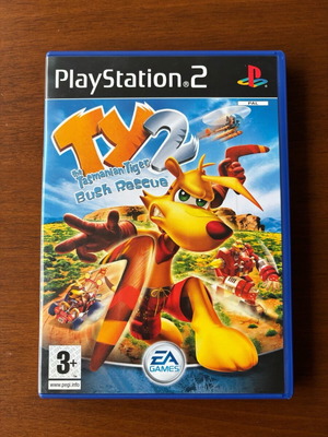 TY the Tasmanian Tiger 2: Bush Rescue PlayStation 2 used, complete package
