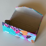 Glasses case new, flat for easy storage