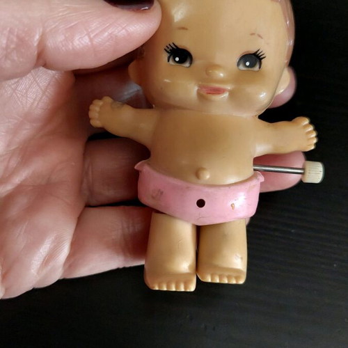 Wind-up toy used vintage 80s
