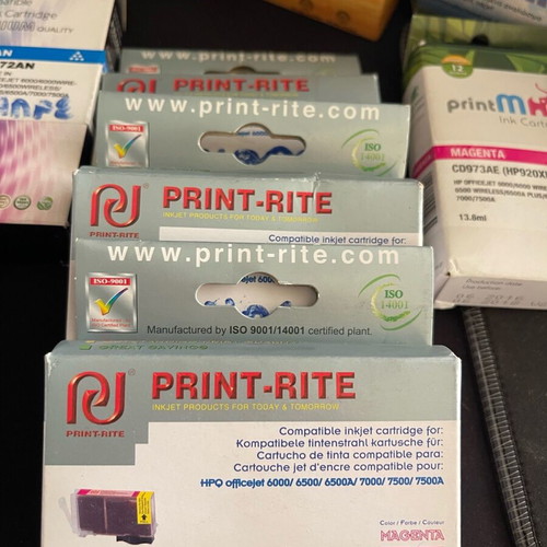 Printer ink cartridges new, pack of 24, compatible with HP printers