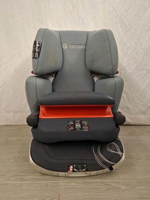 Concord Transformer XT-PRO παιδικό κάθισμα αυτοκινήτου με προστατευτικό μαξιλάρι σε γκρι