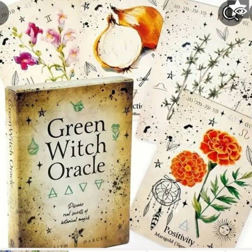 Green Witch Oracle cards new
