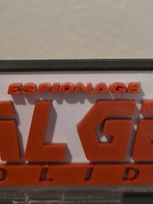 Metal Gear Solid logo like new