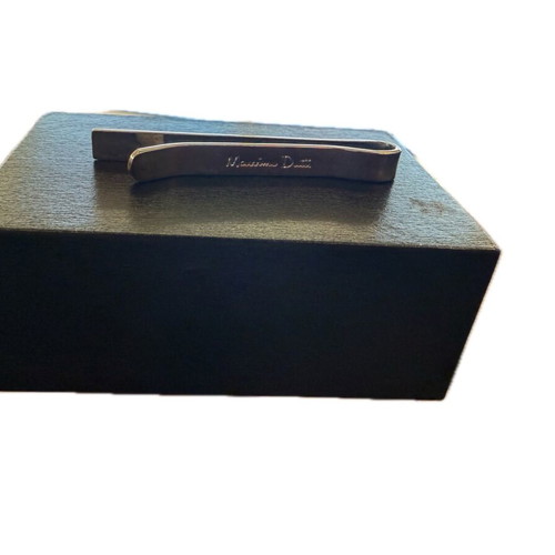 Massimo Dutti tie clip new, black