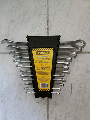 Combination Spanner Set 12 pcs brand new, 6mm-22mm