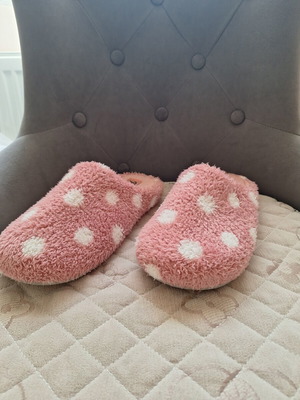 Parex women's house slippers like new, pink, size 38/39