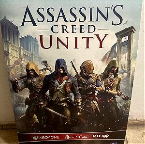Assassins Creed Unity Floor Standees Display store promo. Σε καλή κατάσταση. Τιμή 50 Ευρώ.