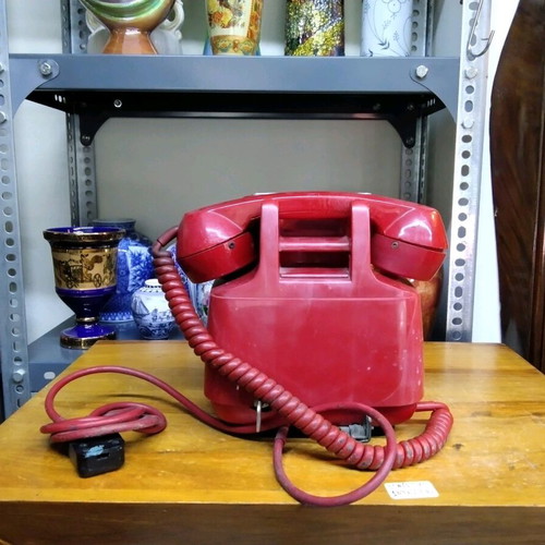 Redphone Tamura 674GR coin-operated phone 1972 used