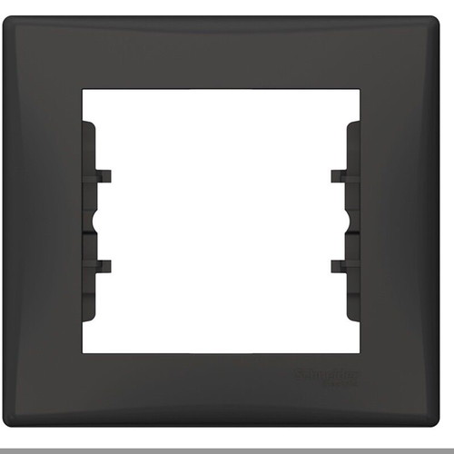 Schneider Sedna 1-Gang Frame, Slate Gray