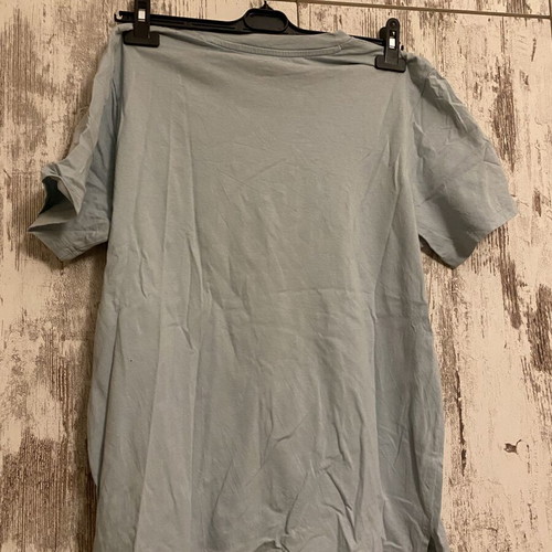 Puma Graphic Logo T-Shirt Light Blue size L like new