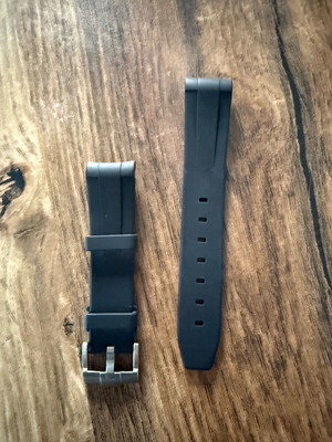Rubber B strap for Rolex 40mm new