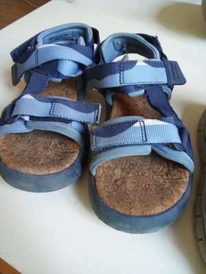 Camper children's sandals size 32 like new, blue