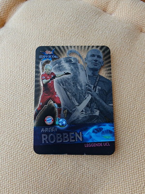 Arjen Robben Bayern Munich 2018-19 Topps Crystal UCL Legends No. 125 used